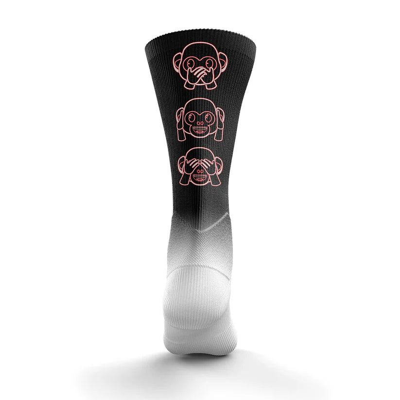 Chaussettes Sublimées -Monkey Neon