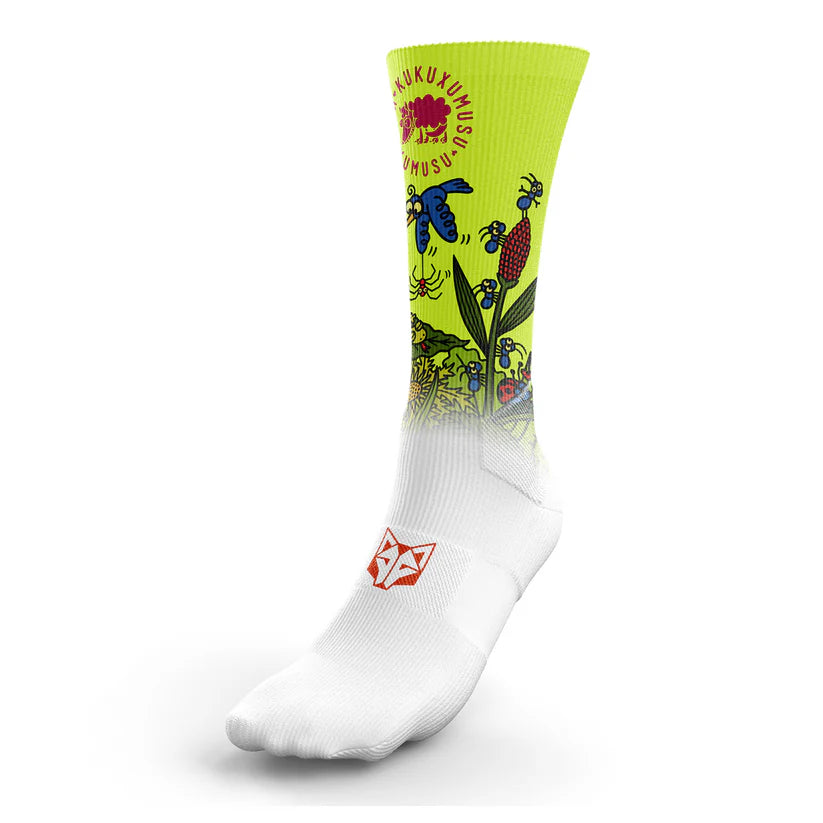 Sublimierte Socken – Mandelblüte