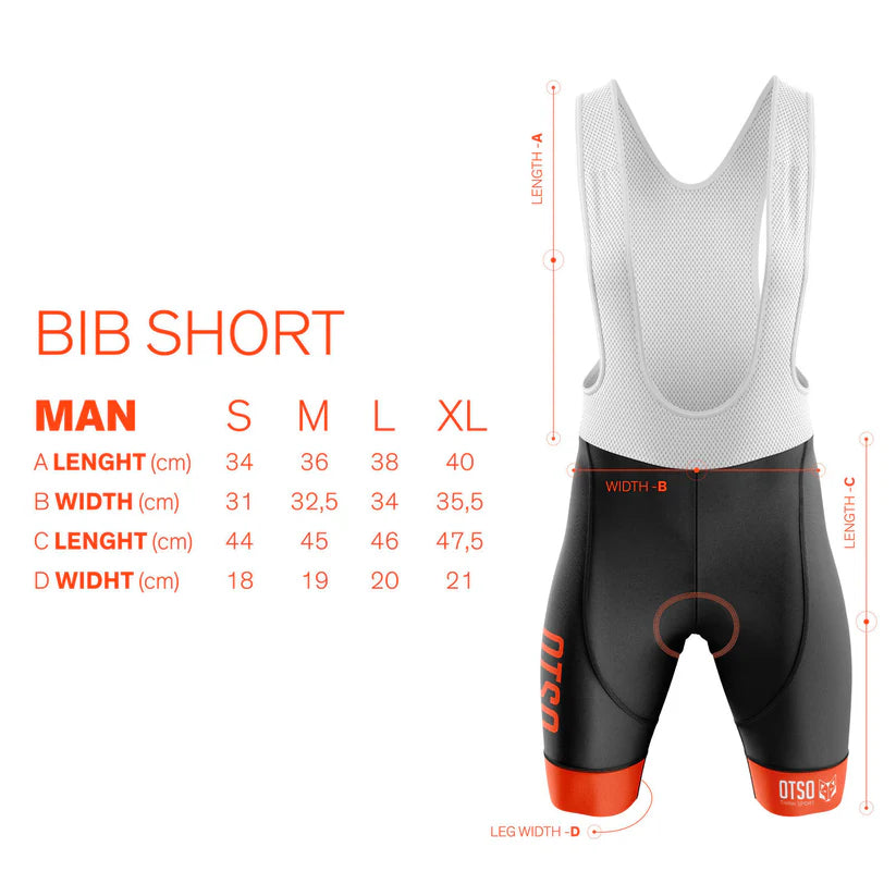Men's cycling shorts - Black
