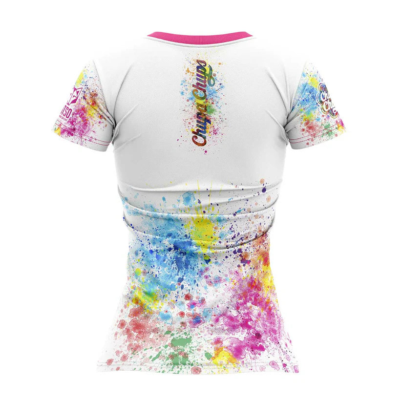 T-shirt manches courtes femme -Chupa Chups Paint