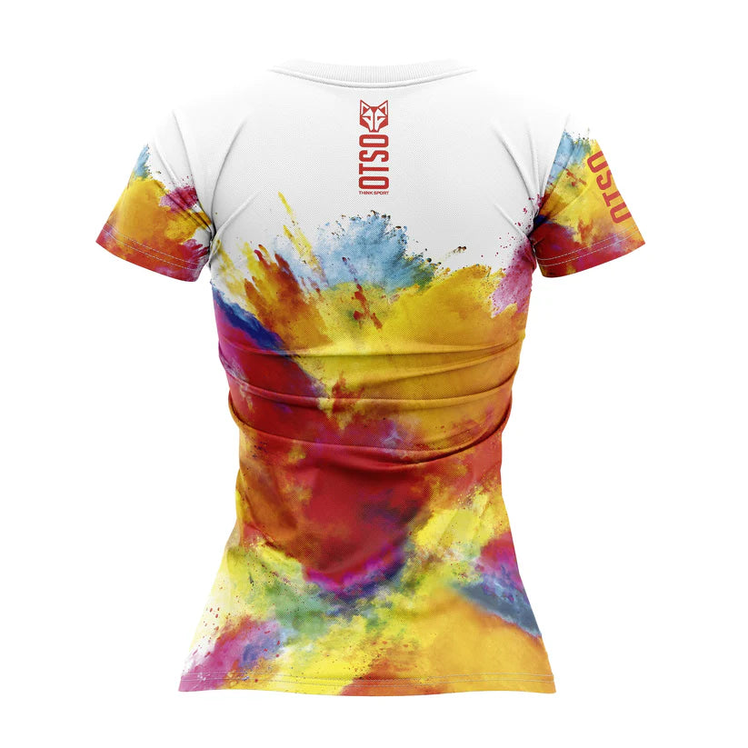 T-shirt manches courtes femme - Colors