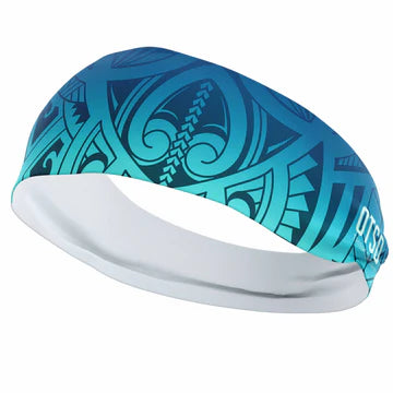 Stirnbänder - OTSO Sport Hellblau / Weiß