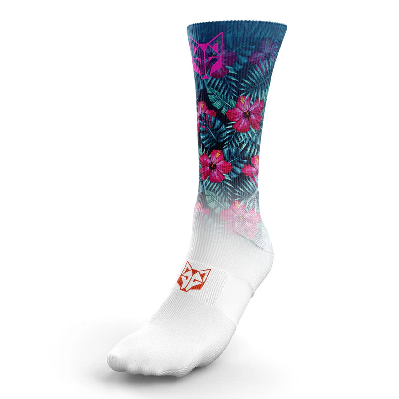 Chaussettes Sublimées - Tropical Dark